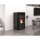 Peć na pelete za centralno grijanje Alfa Plam Commo 15, Crna, 15 kW | Peći na pelete za centralno grijanje | Peći na pelete |
