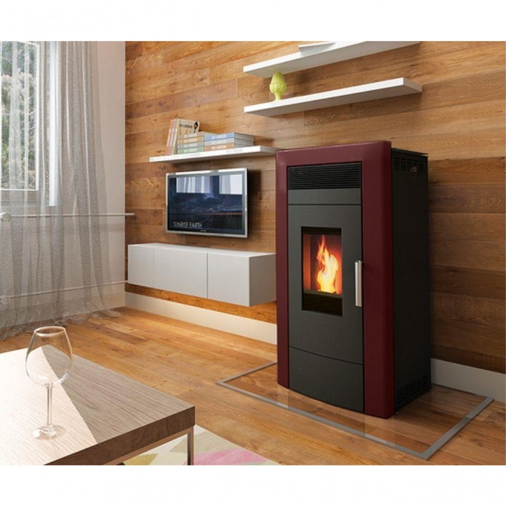 Peć na pelete za centralno grijanje Alfa Plam Commo Bordeaux, 22.5 kW | Peći na pelete za centralno grijanje | Peći na pelete |