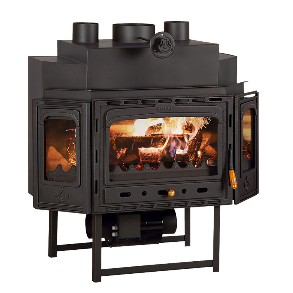 Ugradbeni kamin Prity TCF, 18.5kW | Zračne kamini na drva | Kamini na drva |