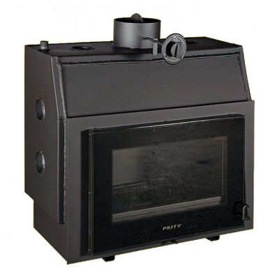 Ugradbeni kamin na drva za centralno grijanje Prity P W18 TV, 23.5kw - Prity