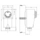Elektromehanički kontaktni termostat Cewal, Plastično kućište | Thermostats | Control Devices |