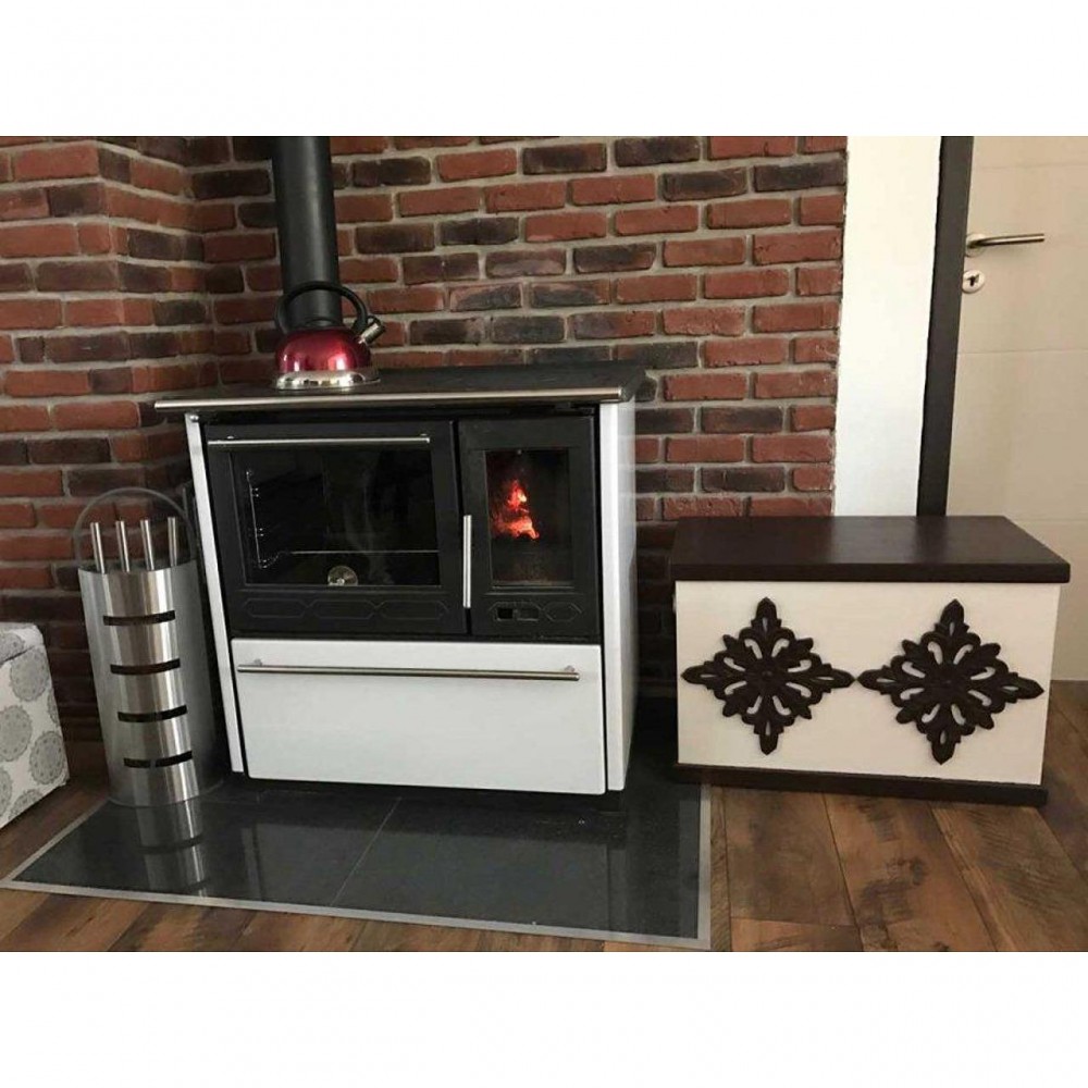 Stednjak na drva Plamen 850 Glas N, 8kW | Peći na drva za kuhanje i grijanje | Peći na drva |