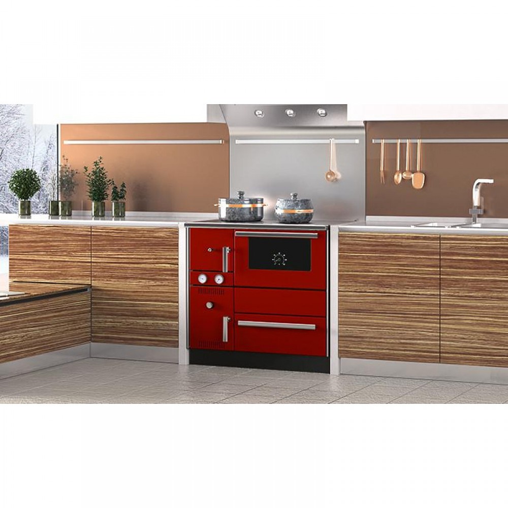 Štednjak na drva za centralno grijanje Alfa Plam Alfa Term 20 Crvena, 23kW | Štednjaci na drva za centralno grijanje Štednjak na drva za centralno grijanje Alfa Plam Alfa Term 20 Crvena, 23kW | Štednjaci na drva za centralno grijanje | Drvo |