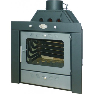 Ugradbeni kamin za centralno grijanj Zvezda Camera B10 VR 16, 16.4kw - Kamini na drva