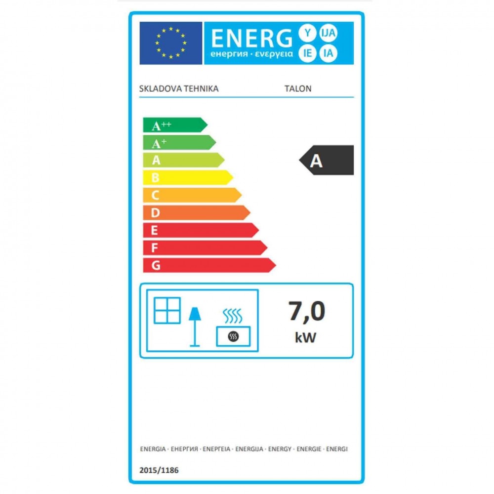 Peć na drva Balkan Energy Talon 7kW, Drvo | Zračne peći na drva | Peći na drva |