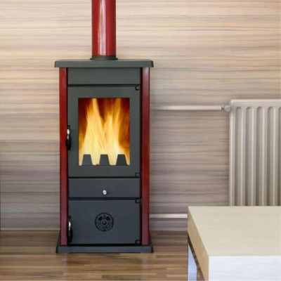 Peć na drva za centralno grijanje i za kuhanje MBS Thermo Vesta Red, 11.2kW - Peći na drva za centralno grijanje