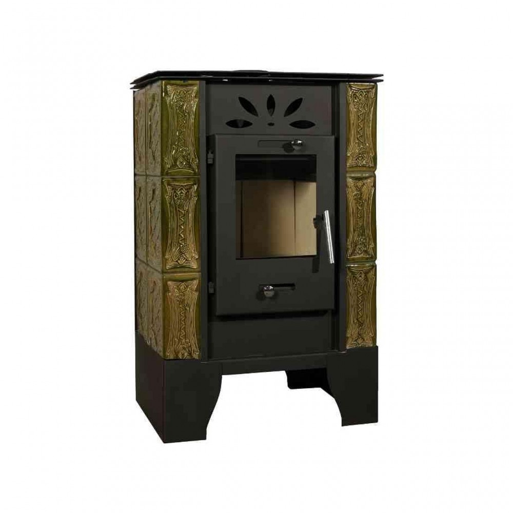 Peć na drva Horvat Thetford TK6-3, Maslinasto zelena, 6.5 kW | Zračne peći na drva | Peći na drva |