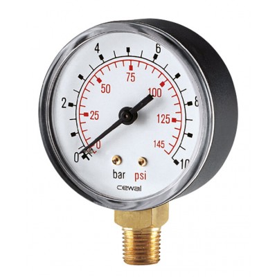 Radial manometer Cewal, Bottom connection - Usporedba artikala