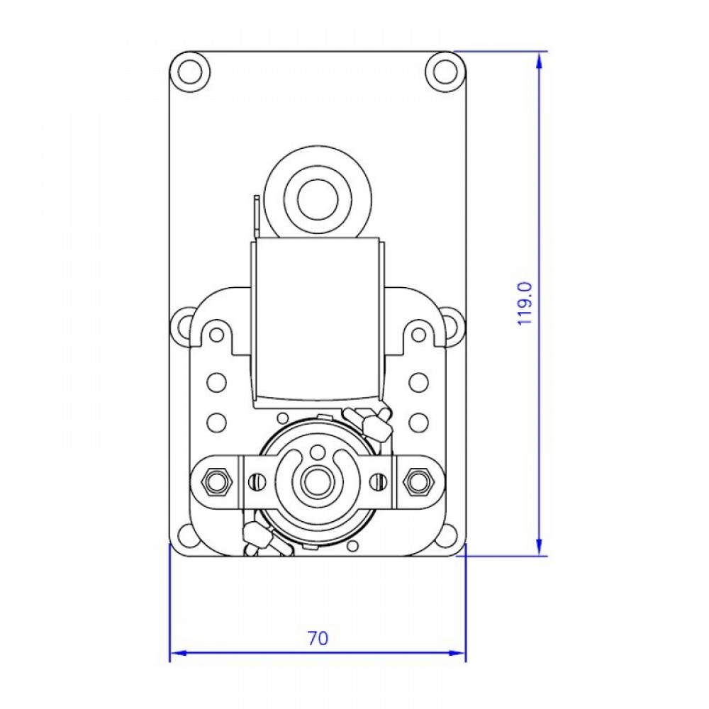 Motor za doziranje peleta Mellor FB1324, 2RPM za peć na pelete Caminetti Montegrappa, Edilkamin i dr. | Motori za doziranje peleta za peć na pelet | Rezervni dijelovi za peći na pelet |