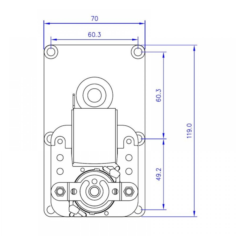 Motor za doziranje peleta Mellor FB1167, 3RPM za peć na pelete Clam, Ecoteck, Moretti Design, Ravelli i dr. | Motori za doziranje peleta za peć na pelet | Rezervni dijelovi za peći na pelet |