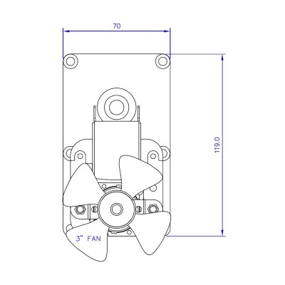 Motor za doziranje peleta Mellor FB1146, 5.3RPM za peć na pelete Ecoteck, Lincar, Moretti Design, Ravelli, Thermorossi, Ungaro i dr. - Motori za doziranje peleta za peć na pelet