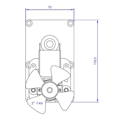 Motor za doziranje peleta Mellor FB1304 za peć na pelet Cadel, Deville, Eurofiamma, Karmek One, Puros i drugi, 8RPM - Motori za doziranje peleta za peć na pelet