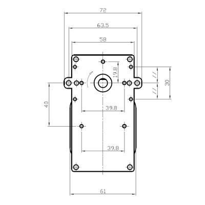 Motor za doziranje peleta Kenta K9115101, 2.5RPM za peć na pelete Clam i dr. - Motori za doziranje peleta za peć na pelet
