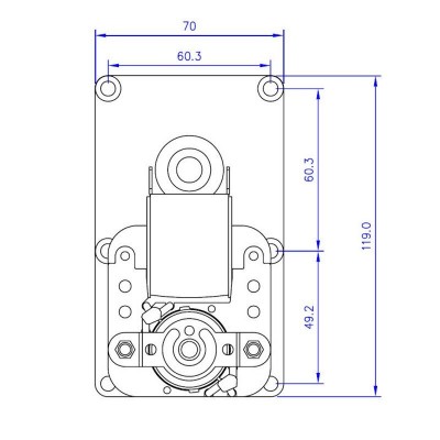 Motor za doziranje peleta Mellor FB1268 za peć na pelet, 1.5RPM - Usporedba artikala