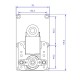 Motor za doziranje peleta Mellor FB1171, 1.5RPM za peć na pelete Eco Spar, Arce, Cadel, Caminetti Montegrappa, Edilkamin, Italiana Camini, Palladio i dr. | Motori za doziranje peleta za peć na pelet | Rezervni dijelovi za peći na pelet |