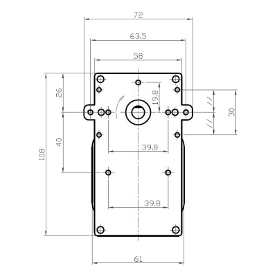 Motor za doziranje peleta Kenta K9117304 za peći na pelet Cadel, Deville, Eurofiamma, Karmek One i drugi, 12RPM - Motori za doziranje peleta za peć na pelet