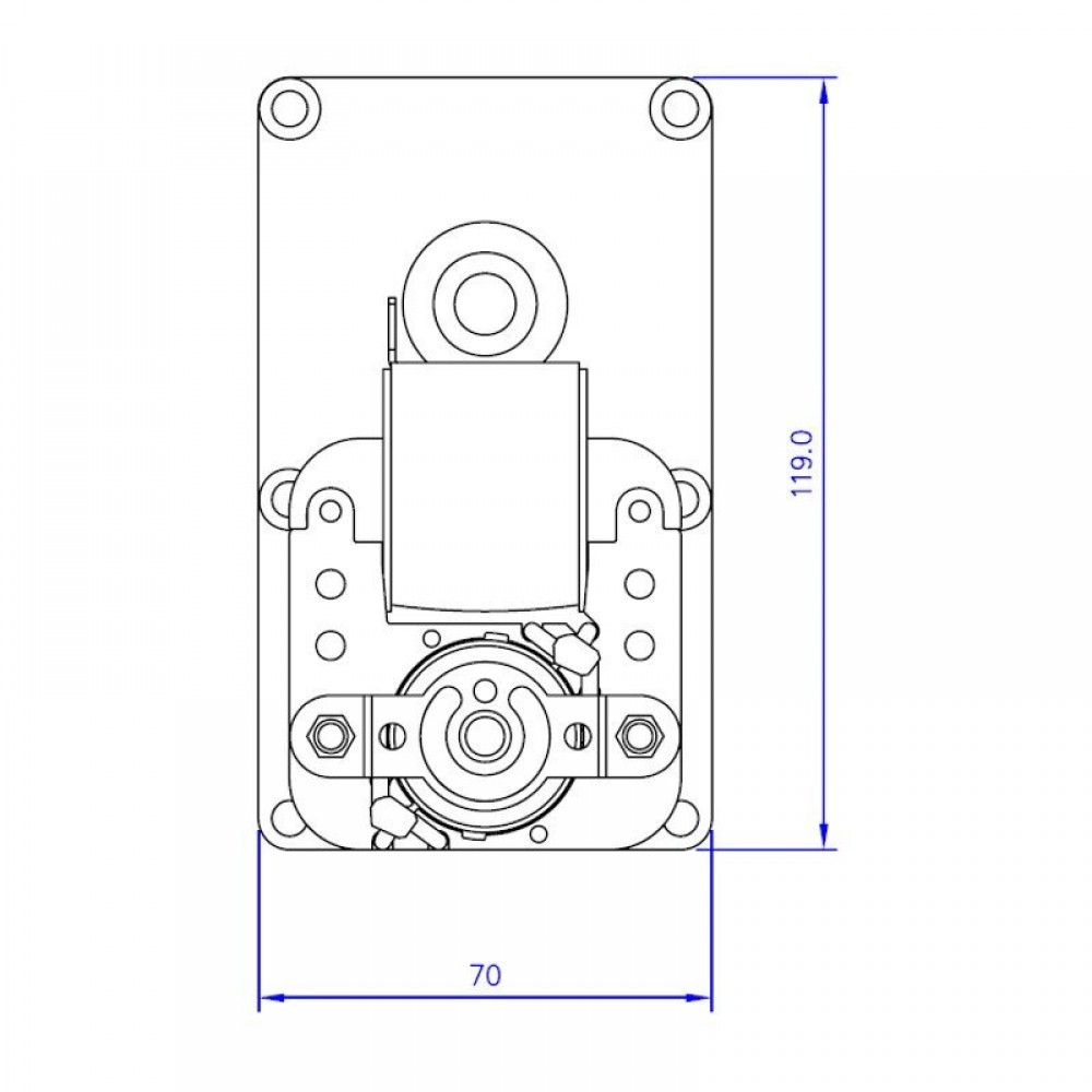Motor za doziranje peleta Mellor FB1218 za peć na pelete Alfa Plam, Arce, Clementi, Enviro, Vescovi, Pasqualicchio i drugi, 3RPM | Motori za doziranje peleta za peć na pelet | Rezervni dijelovi za peći na pelet |