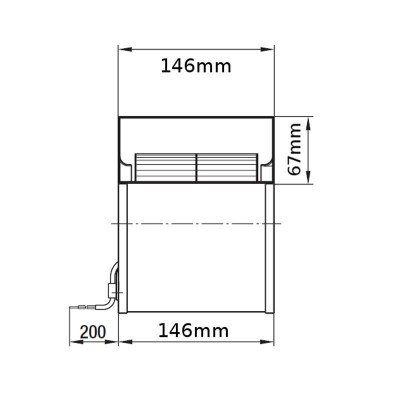 Centrifugalni ventilator EBM za peći na pelete Caminetti Montegrappa, Ecoteck, MCZ, Palazzetti, Ravelli, Royal i druge, protok 265 m³/h - Usporedba artikala