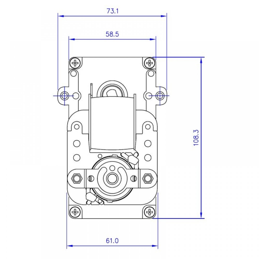 Motor za doziranje peleta Mellor KB1014, 3RPM za peć na pelete Karmek One, Caminetti Montegrappa i dr. | Motori za doziranje peleta za peć na pelet | Rezervni dijelovi za peći na pelet |