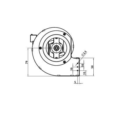 Centrifugalni ventilator Fergas za peći na pelete Ecoforest, Ecoteck, Edilkamin, Italiana Camini, Prisma, Ravelli, Sicalor i dr., protok 440 m³/h - Usporedba artikala