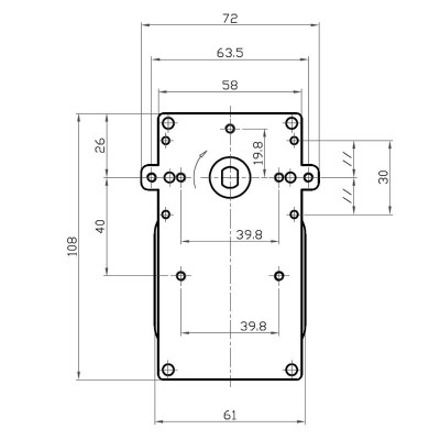 Motor za doziranje peleta Kenta K9117157, 5RPM za peći na pelete Cadel, Deville, Eurofiamma, Italflame, Karmek One, Puros, Qlima, Zibro, Eurostek, Ambiente e Calore, Bestfire, Eurostek, Fair, Italiana Camini, King Fire, Mecatech, MG, Puros, Tecnoflam, TMC i dr. - Motori za doziranje peleta za peć na pelet