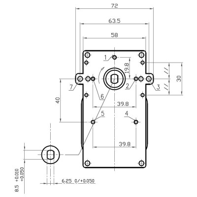 Motor za doziranje peleta Kenta K9117153, 5RPM za peć na pelete Ambiente E Calore, Bestfire, Cadel, Deville, Karmek One, Puros, Qlima, Italiana Camini, Eurofiamma, Eurostek, Fair, Italflame, King Fire, Mecatech, MG, Tecnoflam, TMC, Zibro i dr. - Motori za doziranje peleta za peć na pelet