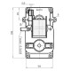 Motor za doziranje peleta Kenta K9117153, 5RPM za peć na pelete Ambiente E Calore, Bestfire, Cadel, Deville, Karmek One, Puros, Qlima, Italiana Camini, Eurofiamma, Eurostek, Fair, Italflame, King Fire, Mecatech, MG, Tecnoflam, TMC, Zibro i dr. | Motori za