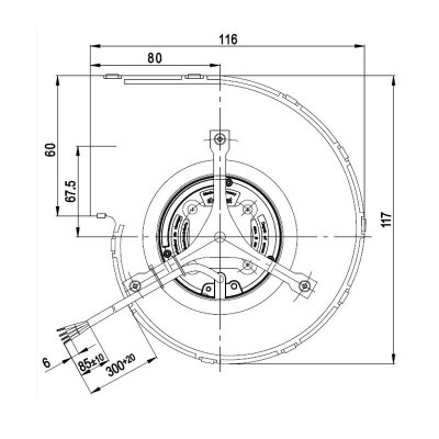 Centrifugalni ventilator EBM za peći na pelete Anselmo Cola, Cadel, Deville, Edilkamin, Evacalor, Ferroli, MCZ, Moretti Design, La Nordica, Palazzetti, Sicalor i dr., protok 390 m³/h - Usporedba artikala