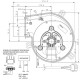 Ventilator za odimljavanje LN2 Natalini za peći na pelete Eco Spar, AMG, Cadel, Arce, Calecosol, Caminetti Montegrappa, Euroalpi, Moretti Design, Sideros, Deville, Ecoteck, Edilkamin, Emaflam, La Nordica, MCZ, Palazzetti, Palladio, Piazzetta, Qlima, Ravel