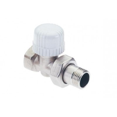 Zaklopni ventil za radijator 1/2", ravni ICMA 775 za termostatsku glavu (M28x1.5) - Montaža