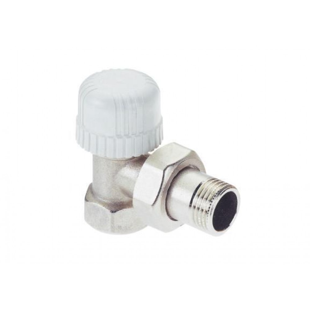 Zaklopni ventil za radijator 1/2", kutni ICMA 774 za termostatsku glavu (M28x1.5)