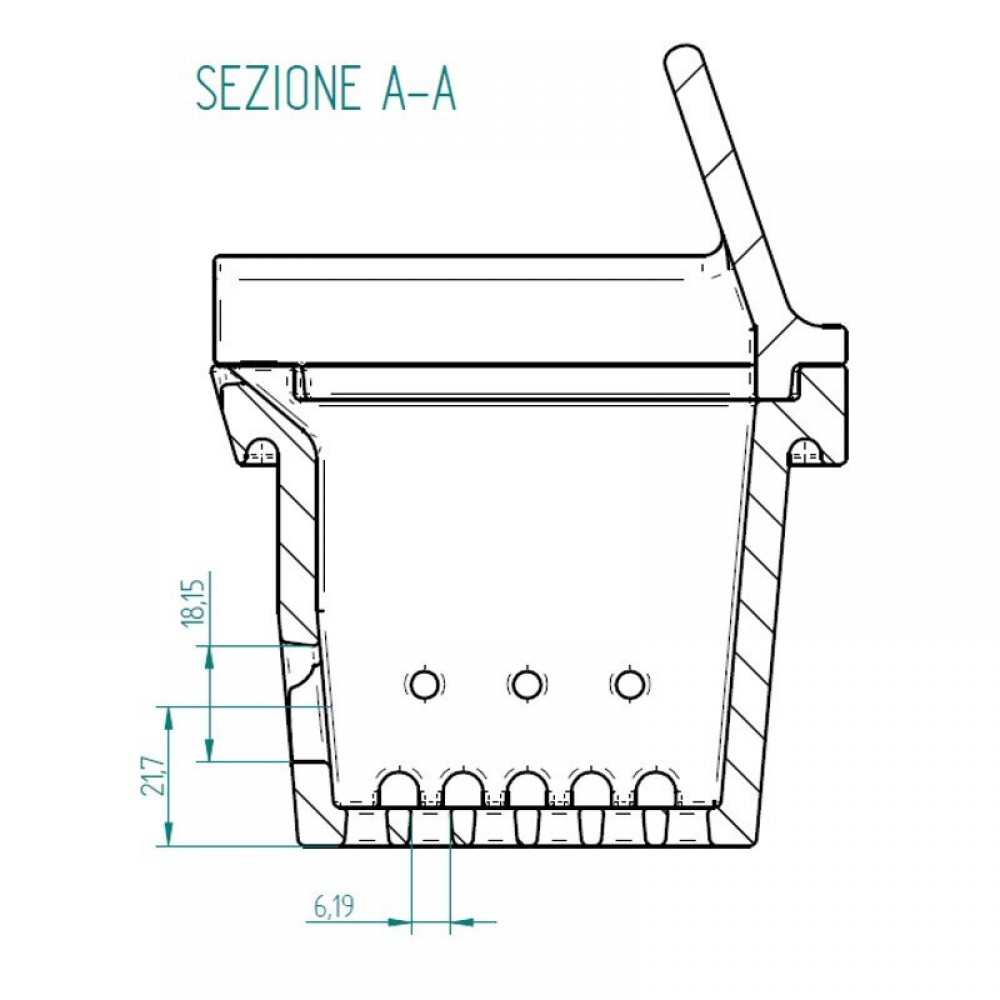 Lonac za plamenik od lijevanog željeza za peć na pelete, 118 x 99 mm | Mangali | Komora za izgaranje |