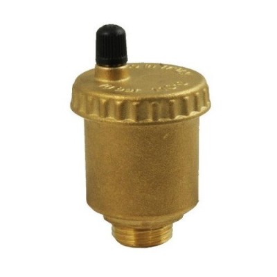 Automatski ventilacijski otvor, Ravni priključak, Veličina 1/2" - Centralno grijanje