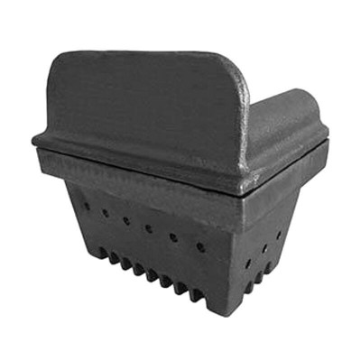 Lonac za plamenik od lijevanog željeza za peć na pelete Kalon, 136 x 92 mm - Lonac za plamenik za peć na pelet