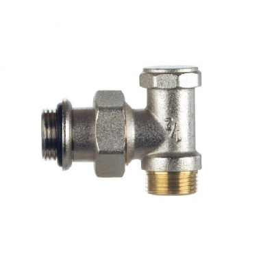 Zaklopni ventil za radijator Honeywell, kutni 1/2'' za adapter ⌀16x2 - Montaža