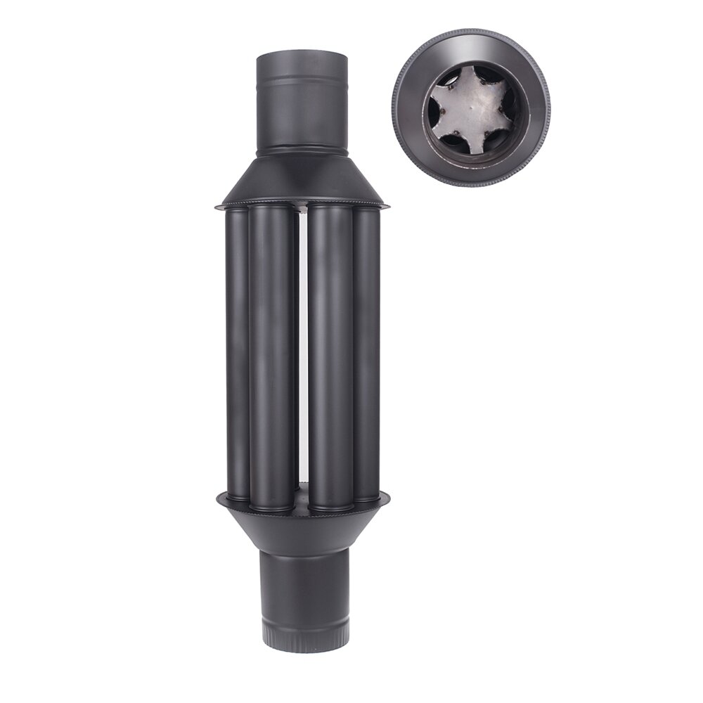 Izmenjivač toplote dimnjaka Balkan Energy Vulkan, promjera 120 mm, sa 6 cijevi | Izmjenjivači topline dimnjaka | Dimnjaci |