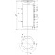 Akumulacijski spremnik / pufer za centralno grijanje Sunsystem, Model P 500, Kapacitet 500L Vessel | Akumulacijski spremnici / Puferi za centralno grijanje |  |