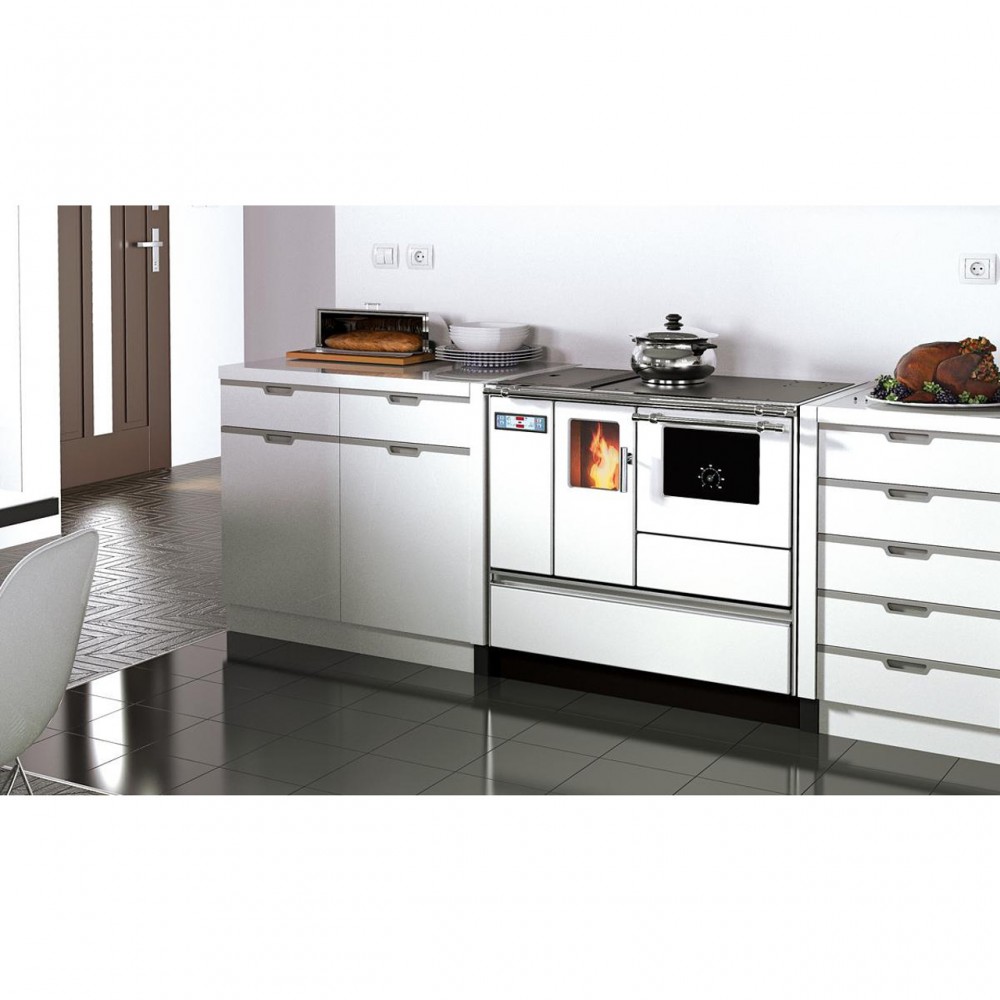 Štednjak na pelete Alfa Plam Alfa 90 Pelet, Bijela, 8.18 kW | Štednjaci na pelete | Peleti |