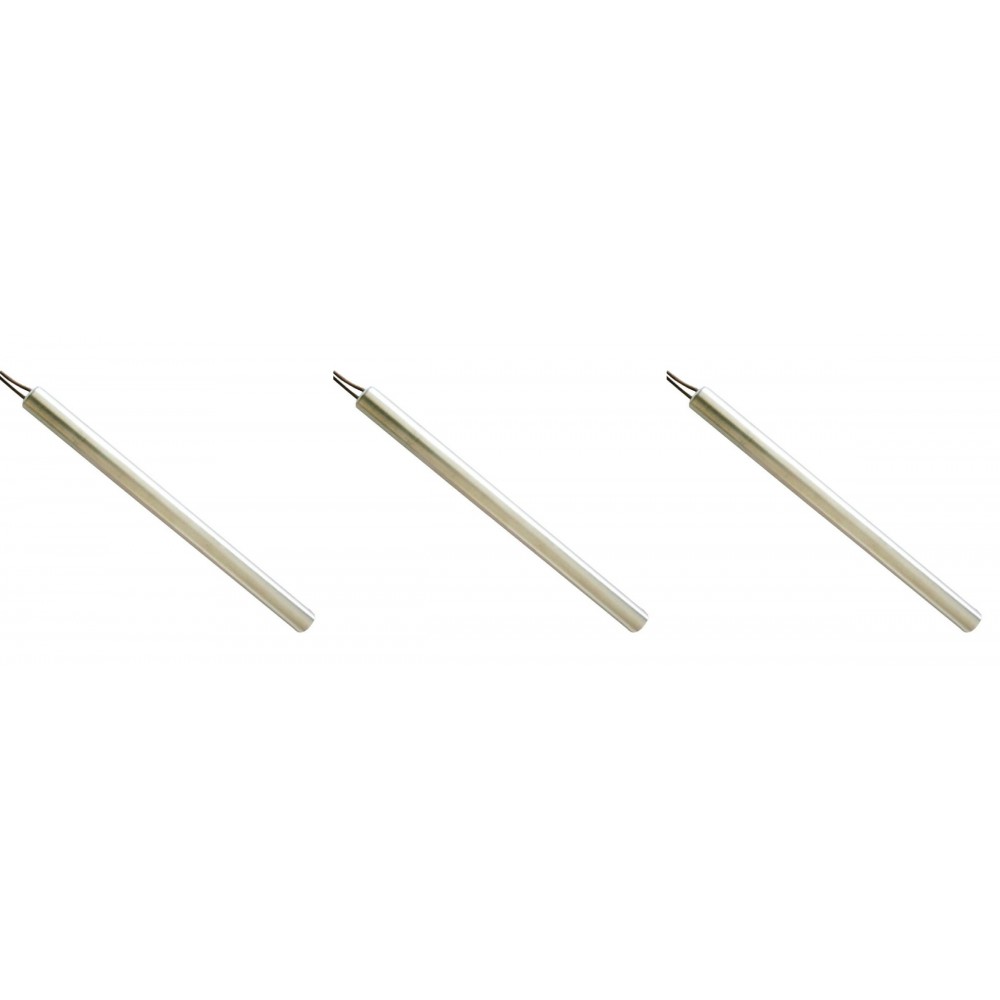Keramički upaljač za peć na pelet Edilkamin, Italiana Camini, La Nordica, Sicalor i dr. ukupna dužina 155mm, 300W - x3