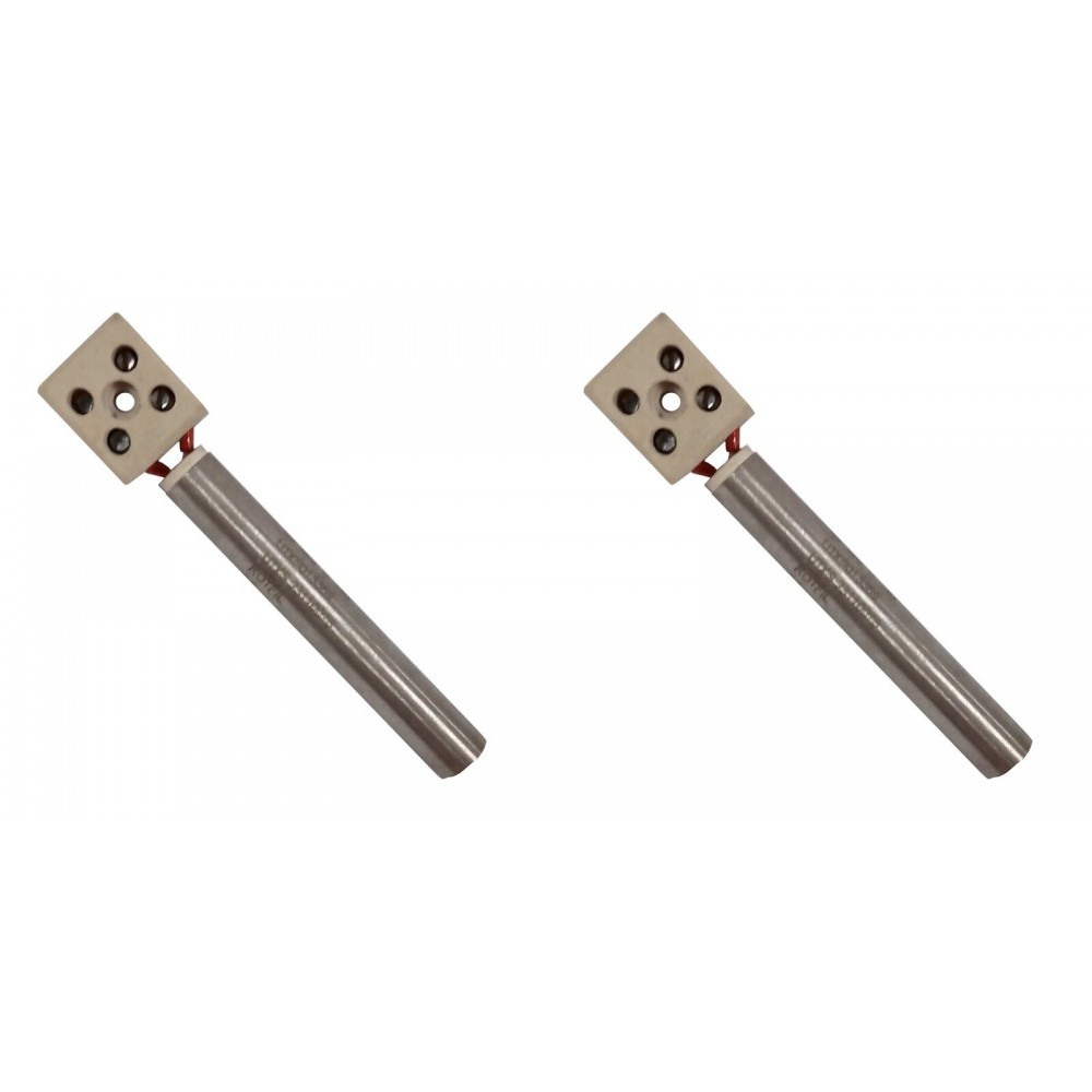 Keramički upaljač za peć na pelet Eurofiamma, Arce i dr., dužina 80mm, 250W - x2 | Upaljači za peć na pelet | Rezervni dijelovi za peći na pelet |