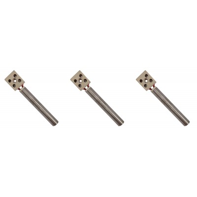 Keramički upaljač za peć na pelet Eurofiamma, Arce i dr., dužina 80mm, 250W - x3 - Usporedba artikala
