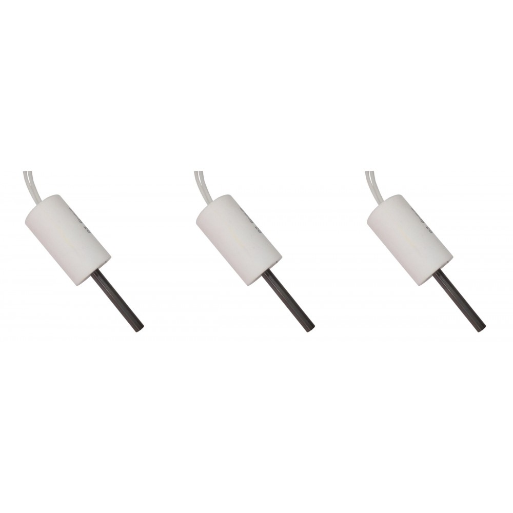 Niskonaponski upaljač za peć na pelet ComfortBilt, Edilkamin i drugi, ukupna dužina 66mm, 90 - 100W na 24V AC - x3 | Upaljači za peć na pelet | Rezervni dijelovi za peći na pelet |
