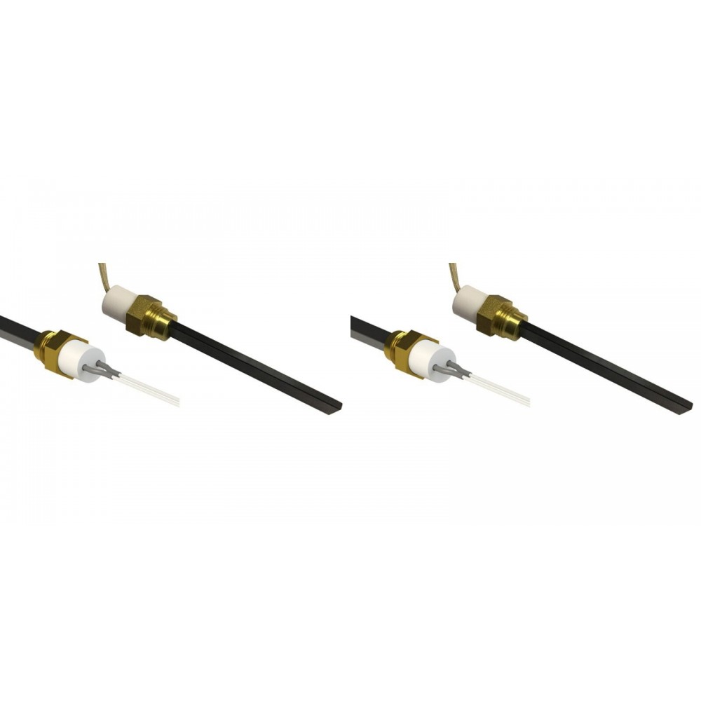 Niskonaponsko upaljač za peć na pelet Eco Spar, BURNiT, Adler, AMG, Ecoteck i drugi, ukupna dužina 126mm, 120W do 24V - x2