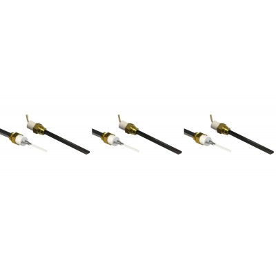 Niskonaponsko upaljač za peć na pelet Eco Spar, BURNiT, Adler, AMG, Ecoteck i drugi, ukupna dužina 126mm, 120W do 24V - x3 - Rezervni dijelovi za peći na pelet