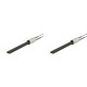 Niskonaponsko upaljač za peć na pelet Eco Spar, BURNiT, MCZ, Edilkamin, Lopi i drugi, ukupna dužina 122mm, 120W do 24V - x2 | Upaljači za peć na pelet | Rezervni dijelovi za peći na pelet |